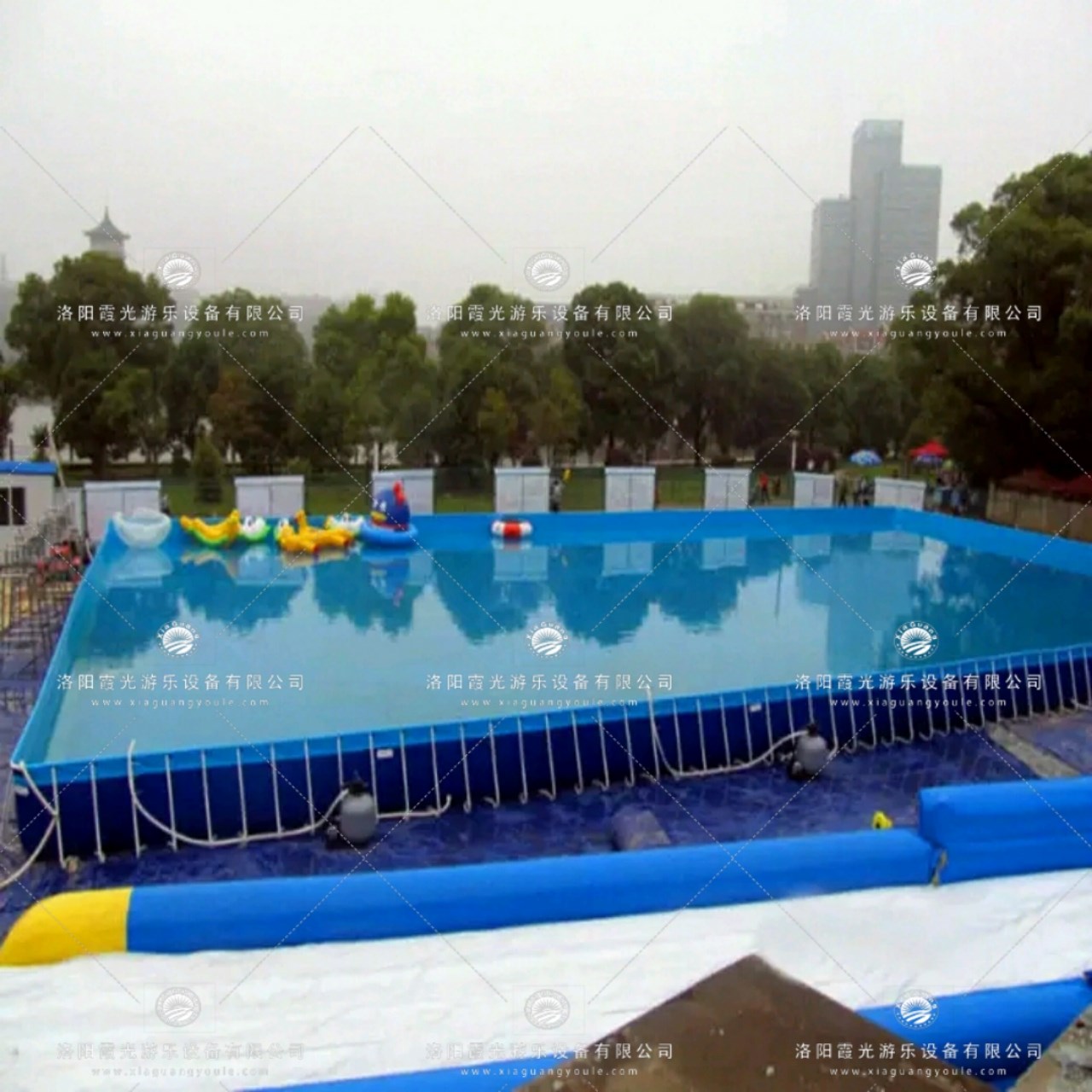 宣威大型支架游泳池